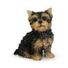Ubia Yorkshire Terrier Raising Its Head, 10 X 6.5 X 11 Cm, Figurine, Animal, Garden Decor, Dog, H23206