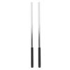 1 Pair Garage Door Spring Winding Bar 1 2 Inch Diameter 17.2 Inch Torsion Spring Winding Rods with Rubber Handle for