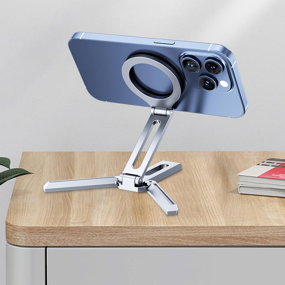 Магнитный складной держатель для телефона Многофункциональная складная подставка для телефона Настольная подставка для смартфона для записи видео с мобильного телефона Путешествия