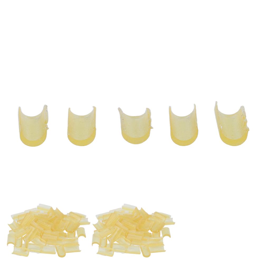 2 пакета гранул для наращивания волос бусины желтые профессиональные U-образные парики термосвязывающие гранулы для салона