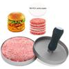 Burger Press Patty Maker Stainless Steel Hamburger Mold Non-Stick with 100 Patty Papers