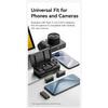 Ulanzi A100 Wireless Lavalier Microphone for Smartphones Cameras 20M Transmission for Street Interviews Vlogging Music Recording