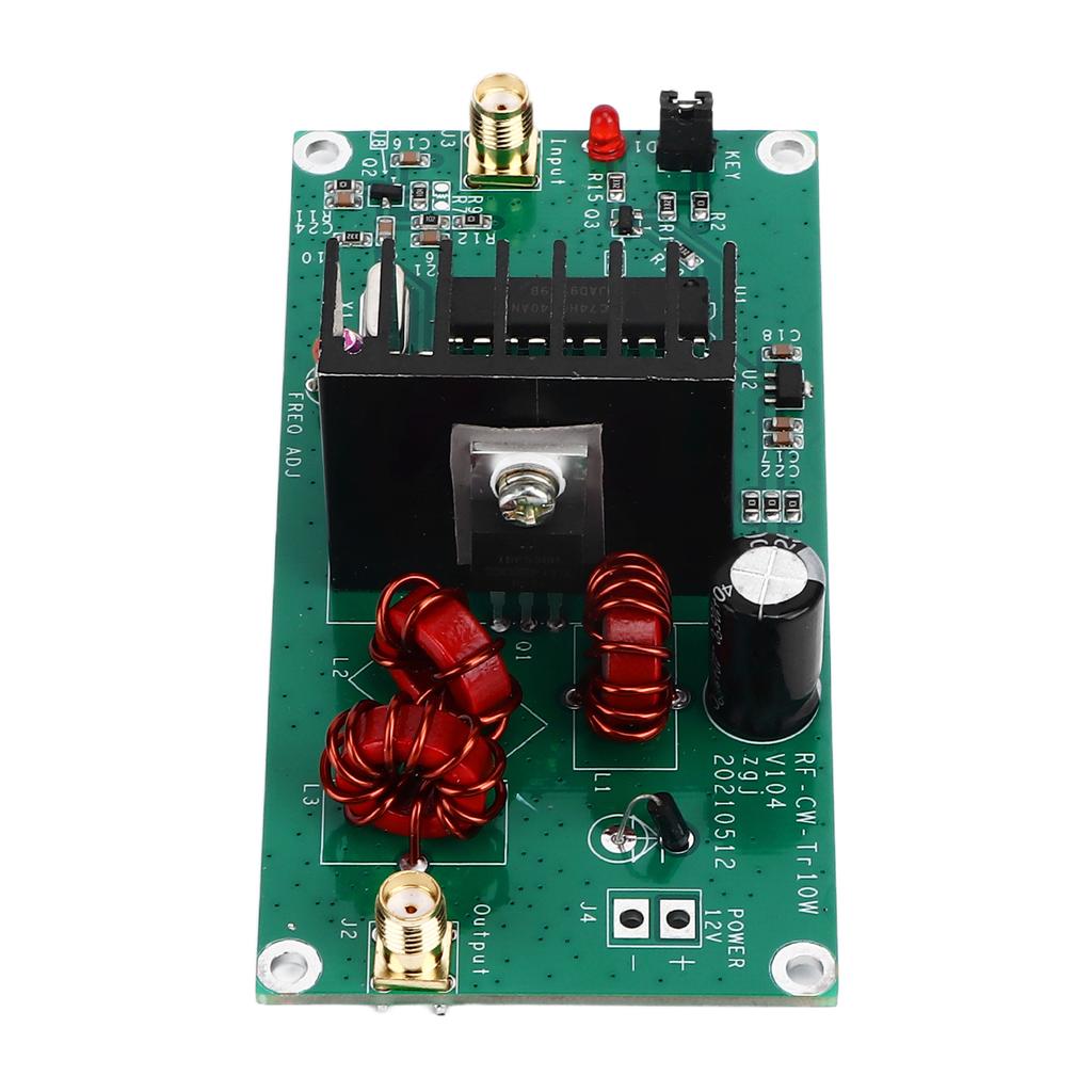 10 Вт 13,56 МГц QRP CW Радиопередатчик Модуль Плата беспроводного усилителя мощности 8?15В XR?106