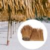 Искусственная соломенная крыша из травы для наружного сада, патио, зонтик, чехол 1 м x 50 см, соломенная крыша, имитация соломенной панели, пальмовая солома