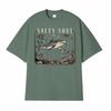 Salty Soul Fish Retro Beach Shark Funny Graphic Animal T Shirts Unisex Women Vintage Short Sleeve Tshirts Summer Oversized T Shirt