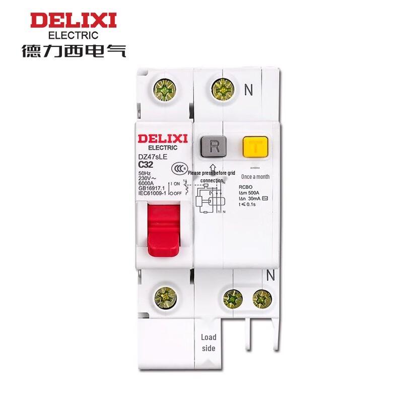 Delixi DZ47sLE Miniature Residual Current Circuit Breaker