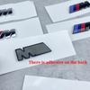 BAUVK1 3D BMW M Logo Stickers Rear Trunk Badge Fender Side Emblem For E36 E46 E39 E60 F20 E90 E91 X5 E53 E87 E34 M E60 Car Accessories
