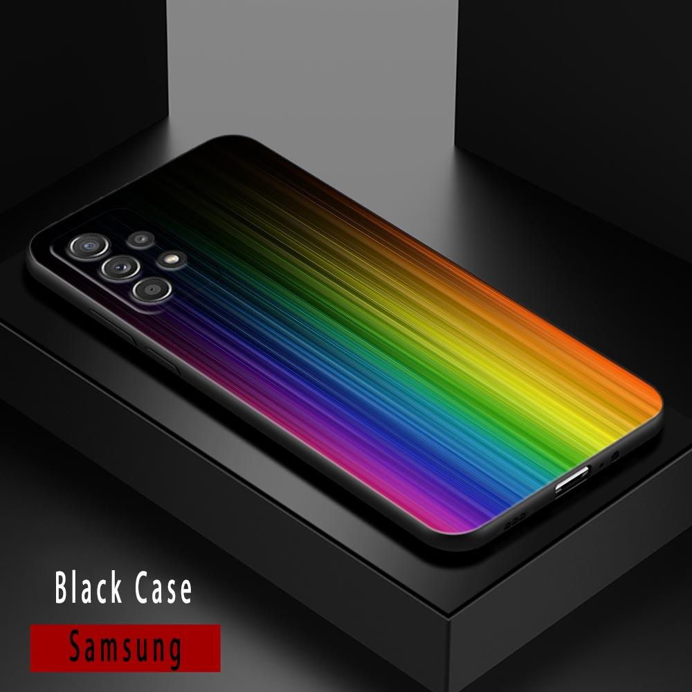 Gay Pride Flag Lesbians LGBT Rainbow Cases For Samsung Galaxy A52 Funda A54 A13 A52s A53 A72 A73 A33 A23 A32 A51 A71 Soft Covers
