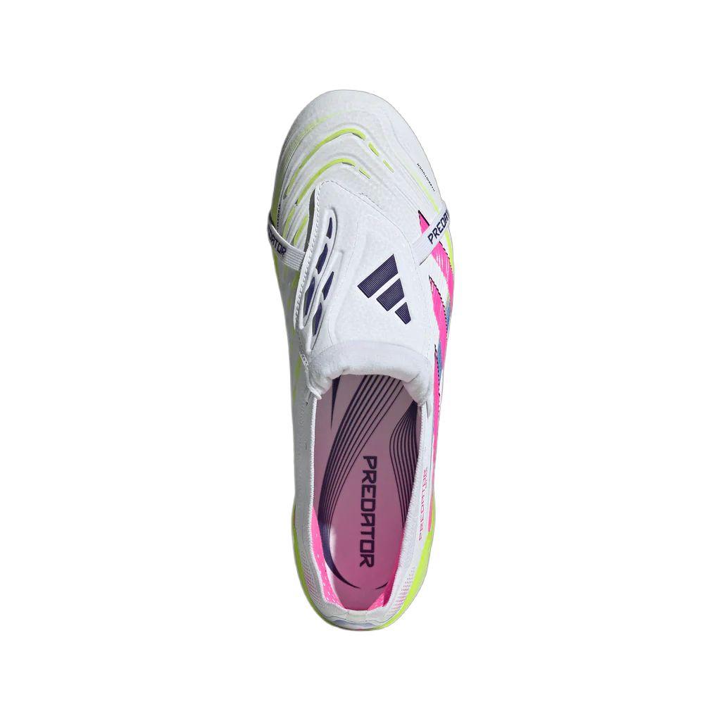 Adidas Predator 24 Elite Foldover Tongue FG Celestial Victory Pack Unisex Sneakers White Cloud-White Lucid-Pink ID8967