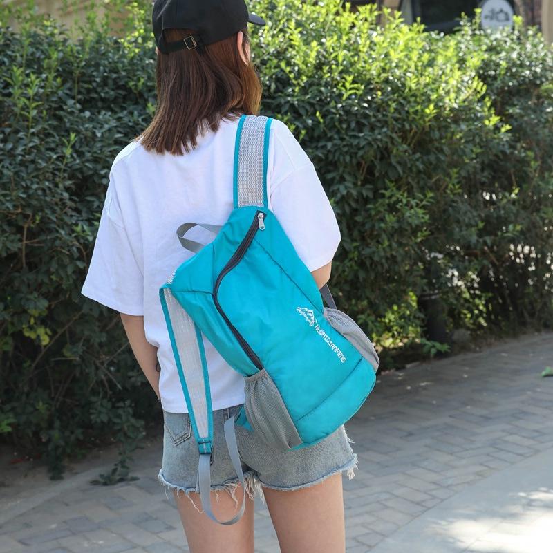 Прочный нейлоновый рюкзак для улицы, отличающийся сверхлегким дизайном и складной водонепроницаемой конструкцией