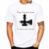 If You Lose The Queen You Might As Well Lose The Game Chess Print Funny T Shirts Unisex Summer Top White T-Shirt Graphic T Shirts