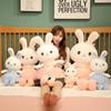 45-110CM Cute Colorful Skirt Rabbit Plush Toys Kawaii Baby Infant Appease Animal Dolls Pillow Stuffed Soft Valentine's Gift