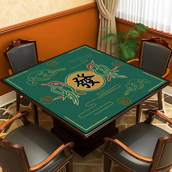 Коврик для стола для маджонга Складной Противоскользящий Коврик для маджонга Шумопоглощающее Покрытие для стола