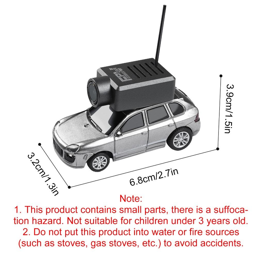 Машинка на радиоуправлении с 720P HD WiFi камерой, гироскопом, подсветкой и режимом VR, мини-игрушка, управляемая через приложение, для мальчиков и девочек