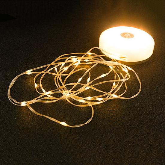 8/10 м сказочный светильник для кемпинга, IP44, водонепроницаемый, высокой яркости, светодиодный, магнитный, USB, перезаряжаемый, портативный, для уличного украшения палатки, лампа для освещения окружающей среды