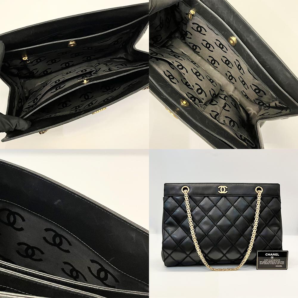Б/у сумка-тоут CHANEL кожаная унисекс