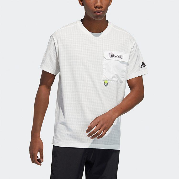 adidas Футболка унисекс Ярко-белая HB8914