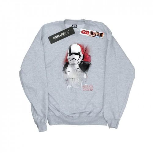 Star Wars Mens The Last Jedi Stormtrooper Brushed Sweatshirt