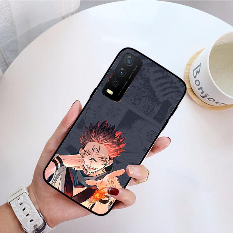 Чехол для телефона с аниме Jujutsu Kaisen Ryomen Sukuna для VIVO Y31 Y21 Y70 Y21S Y20 Y72 1907 Y12 Y11S Y53S Y33S Y55 Y76 Y51 Y15S Y01