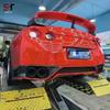 Nissan GT-R R35 Carbon Fiber Rear Bumper Diffuser Modification