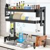 Кухонный органайзер Полка Раковина Сушилка для посуды Столовые приборы Миска Нож Ложка Держатель для слива Кухонная столешница Стеллаж для хранения