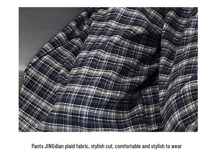 Autumn 2025 Girls' Fashion Set: Base Shirt with Stylish Plaid Pants - Trendy Three-Piece Outfit for Big Kids