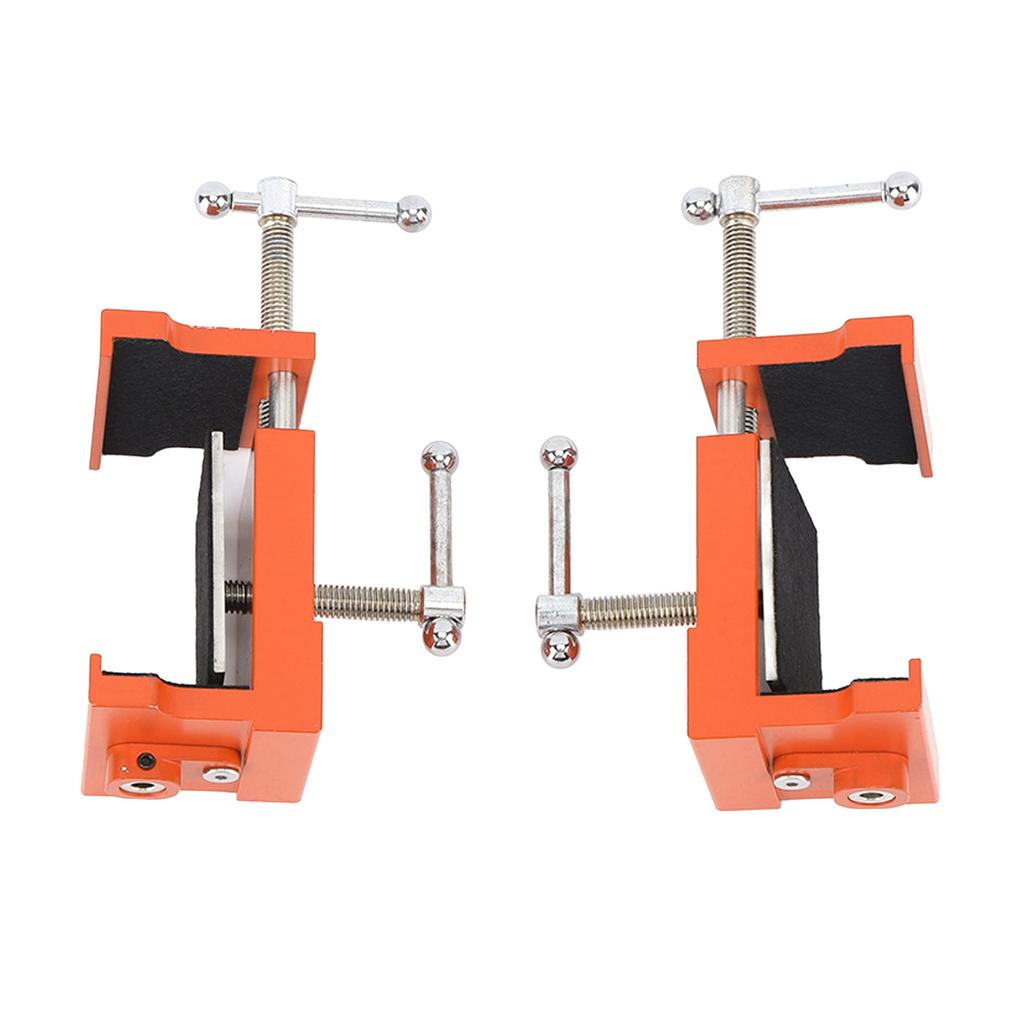 2 шт. Струбцина для шкафа Деревообработка Клипса для лицевой рамки Клешня Сплав алюминия Ограниченная нагрузка 440 фунтов