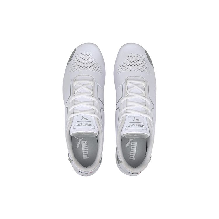 Мужские кроссовки BMW Motorsport x Puma Drift Cat 8 Бело-серебристые 339934-02
