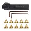 MTJNR1616H16 Lathe Turning Tool Holder+10pcs TNMG160408-MA TNMG332-MA VP15TF