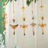 Sparkling Sun Catcher with Chain Reflective Stunning Visual Effect Vibrant Color Window Hanging Pendant Party Decoration