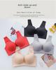 Ultra-Thin Breathable Full Cup Vest Bra for Larger Sizes – No Steel Ring, Sports Style, Enhances Small Breasts
