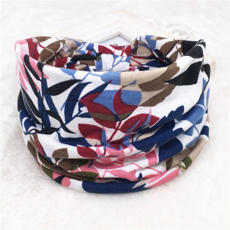 Bohemian Wide Stretch Headband Women Turban Flower Floral Elastic Hair Band Hair Accessories