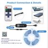 DC5-24V 5050 2835 Single Color LED Controller Dimmer for Bluetooth APP Button RF Remote Control for SMD COB Strip Tape Lights