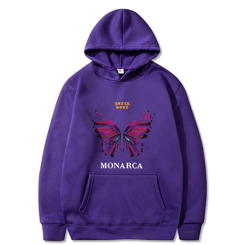 Eladio Carrion Sauce Boyz Monarca Funko Pop Anime Hoodies Sweatshirt Men Womnen Fashion Design Pullover Fleece Hoodies