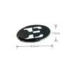WFKY9 3D Aluminium Car Steering Wheel Center Emblem Badge Sticker Decal For KIA K2 K3 K5 KX5 GT Forte Rio Optima Sorento Accessories