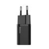 Baseus Super Si 1C Fast Charger Usb Type C 25W Power Delivery Quick Charge Black (Ccsp020101)