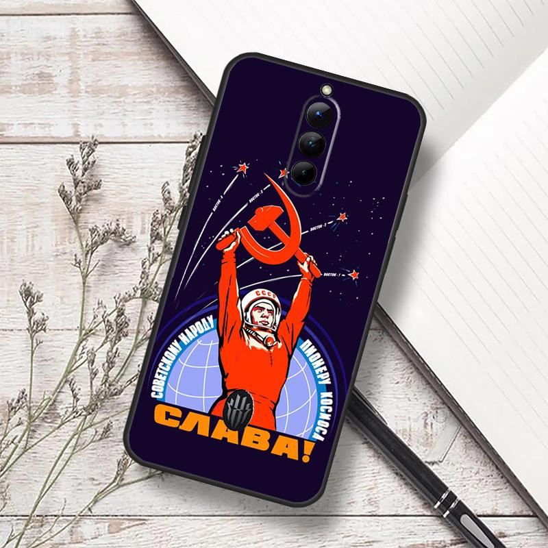 Red Soviet Union USSR Flag Case For ZTE Nubia Red Magic 10S 9S 8S 8 9 10 Pro Plus 6 7 6S 7S Pro RedMagic 10 Air Cover
