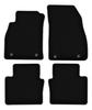 БАЗОВЫЕ черные велюровые коврики для: Saab 9-5 II NG седан, универсал, лифтбек, хэтчбек (2010-2012 гг.)