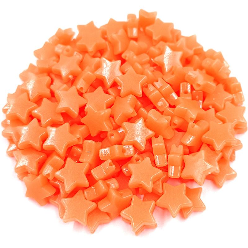 Товары для вечеринок Изготовление украшений своими руками для оптовой продажи Подвеска цвета конфет 50 шт. 11 мм Ожерелье Браслет Звезда Акриловые бусины