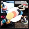 MML-5Inch (125Mm) Polishing Pad Kit For Car Polisher Pack Of 10Pcs Replacement Spare Parts Accessories