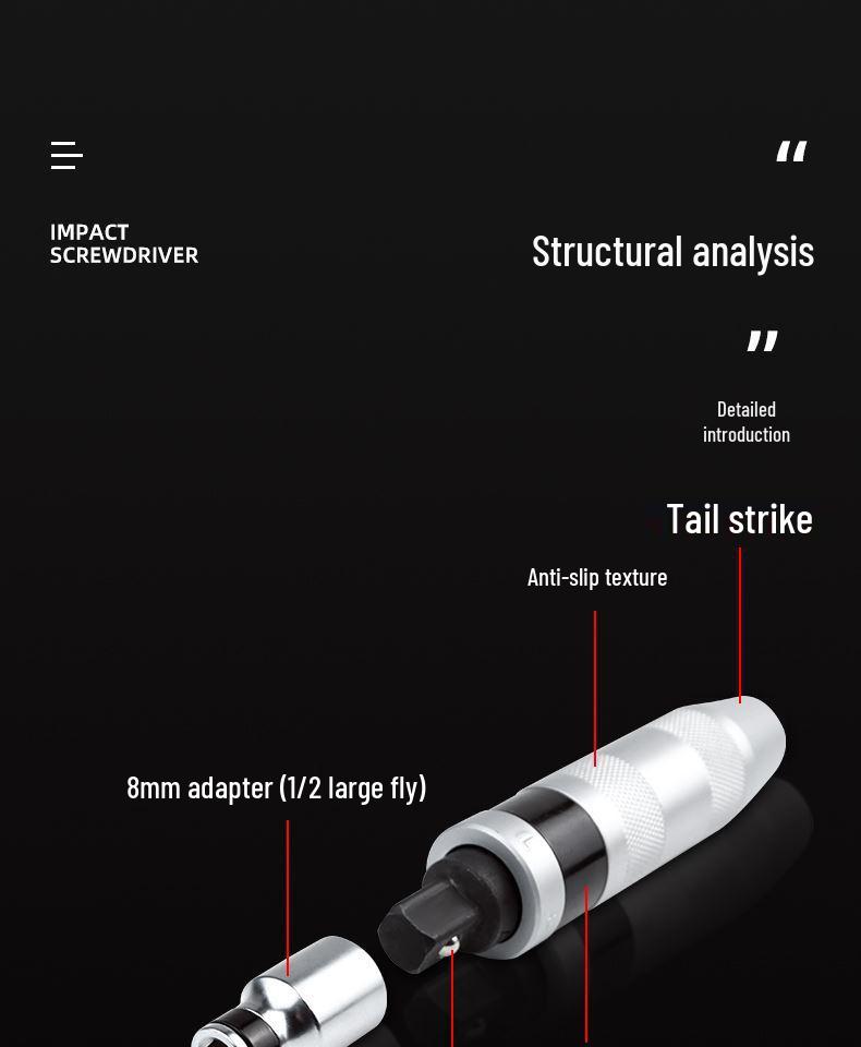 Набор ударных бит и экстракторов для винтов: Удалитель ржавых/сломанных головок, крестовое нарезание резьбы, готов к удару молотком