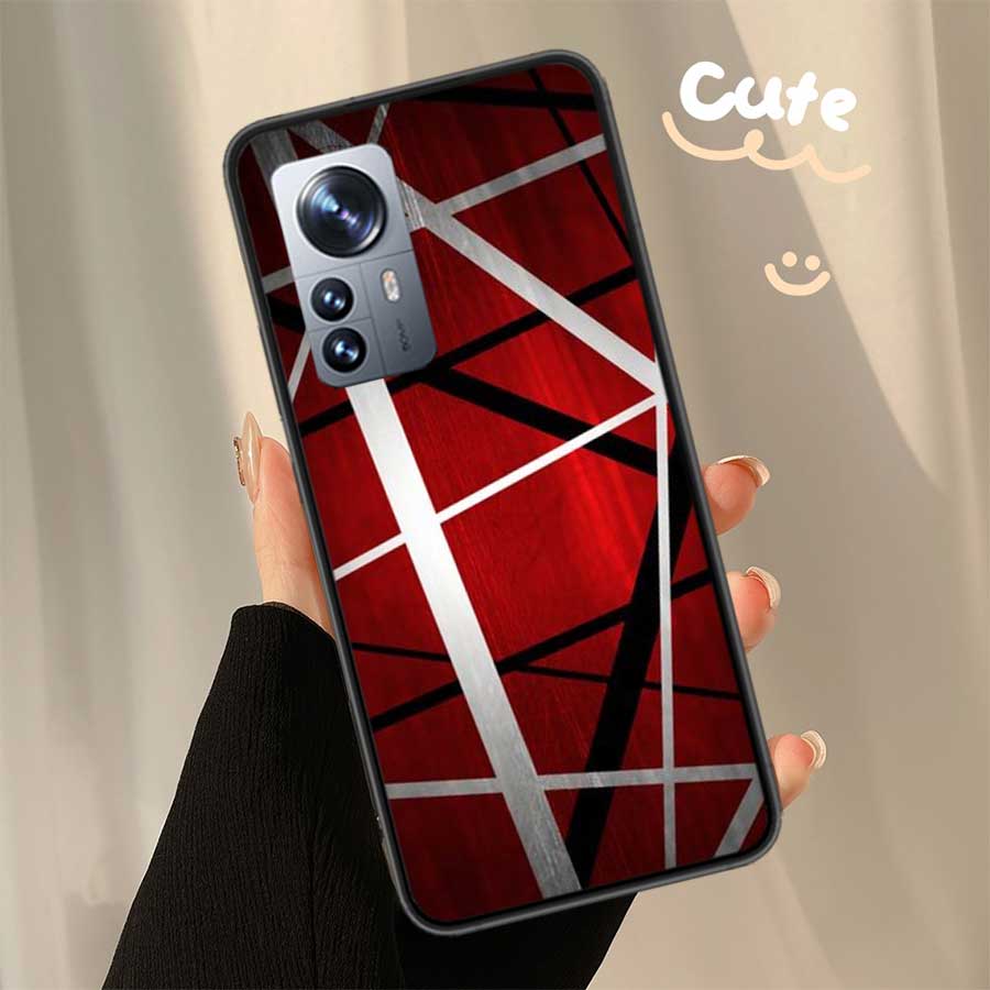 Eddie Van Halen Graphic Guitar Phone Case For Xiaomi Poco X7 X6 X5 X4 X3 GT NFC M4 M5 Pro 5G M3 Mi F6 F5 F4 F3 F2 F1 Capa Coque