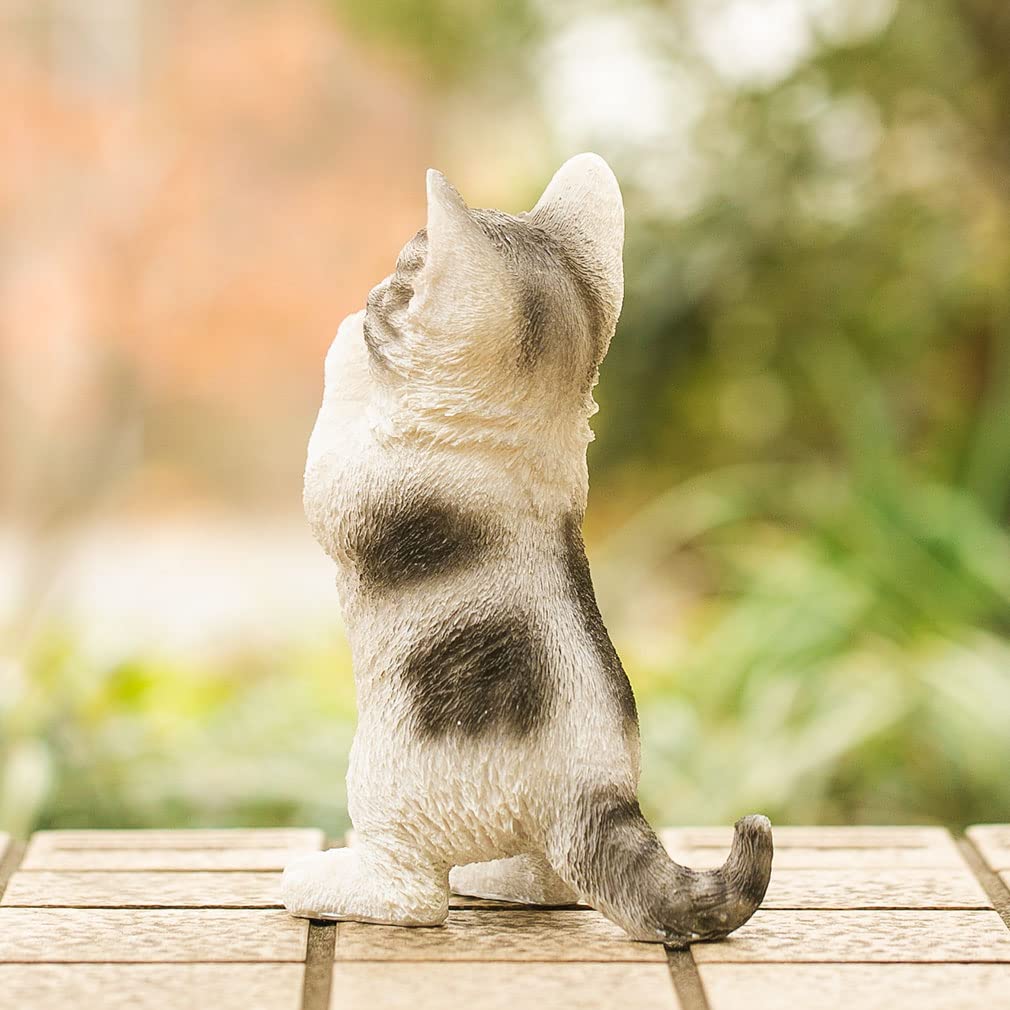 Devalier Cat Interior Garden Perfect Gift for Cat Birthday Made of Resin cn76 Figurine, Ornament, Lovers, Gift, Women, (Onegai Mabatora)