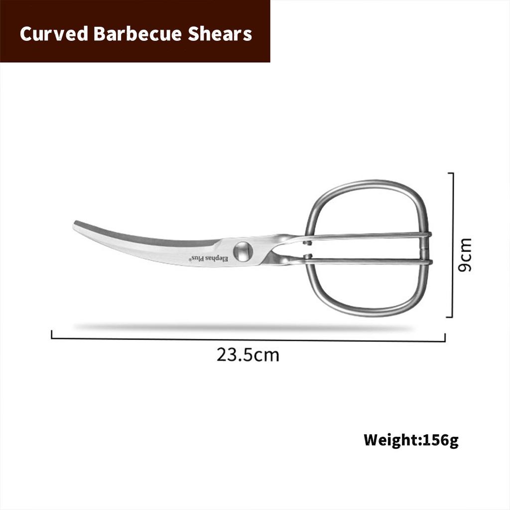 Heavy Duty Kitchen Scissors - Full Stainless Steel Detachable Kitchen Shears for Cutting Meat Poultry Multi-Purpose Tool5