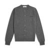 Miu Miu Slimming Cardigan: Round Neck Long Sleeve with Logo