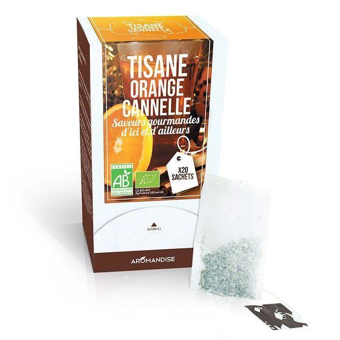 Tisane Bio Orange Cannelle 20 sachets