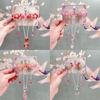Children's Hanfu Princess Forehead Chain Hair Accessory with Tassel & Bindi