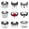 Dark Gothic Lolita Chocker Neckchain Collar with Gift Box