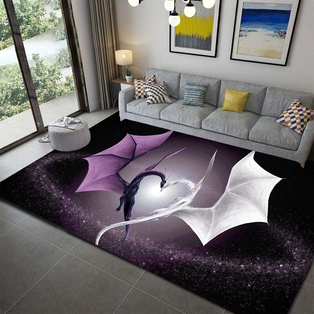 3D ковры с рисунком дракона, противоскользящий коврик для гостиной, детские коврики для спальни, коврик для йоги, большой ковер, декор