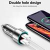 Cigarettes Lighters Adapter QC3.0+2.4A Car Phone Charger Adapter Double Port USB Adapter Fast Car Charger for Phone